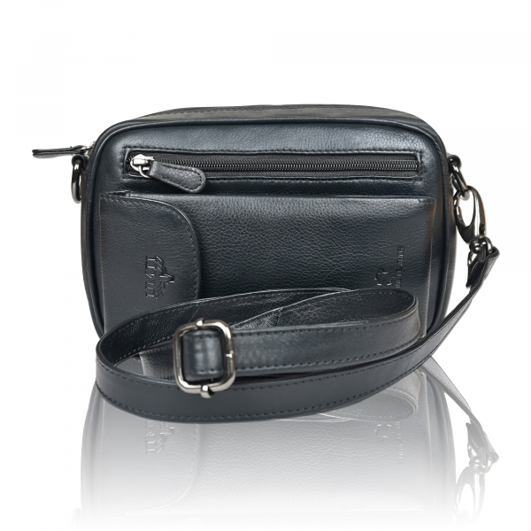 Leder Handgelenktasche für Unisex aus Rindleder 23- (147A) Herrentasche echtes Leder Tasche Bag Neu